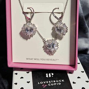 Lovestruck by Cupid Necklace & Earring Set